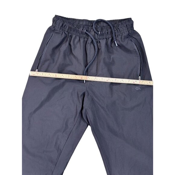 Leg3nd Mens Black Jogger Pants S 92% Polyester & 8% Spandex Elastic Waist Made I - Picture 7 of 11